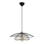 Βρες το Φωτιστικό οροφής Yildo Megapap E27 μεταλλικό μονόφωτο χρώμα μαύρο Φ50x111εκ. σε μοναδική τιμή στο clickforshop.gr