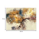 Πίνακας σε καμβά "Abstract Tree" Megapap ψηφιακής εκτύπωσης 100x70x3εκ. - Image 3