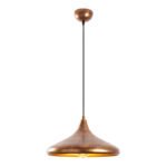 Βρες το Φωτιστικό οροφής Barek Megapap E27 μεταλλικό μονόφωτο χρώμα bronze Φ34x119εκ. σε μοναδική τιμή στο clickforshop.gr