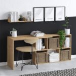 Βρες το Γραφείο εργασίας Blake Megapap χρώμα φυσικό οξιάς 145x45x74εκ. σε μοναδική τιμή στο clickforshop.gr