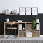 Γραφείο εργασίας Blake Megapap χρώμα φυσικό οξιάς 145x45x74εκ. - Image 2