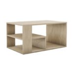 Τραπεζάκι σαλονιού Rodom Megapap χρώμα travertine 80x50x40εκ. - Image 4