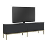 Βρες το Έπιπλο τηλεόρασης Lord Megapap χρώμα μαύρο - χρυσό 180x30x47εκ. σε μοναδική τιμή στο clickforshop.gr