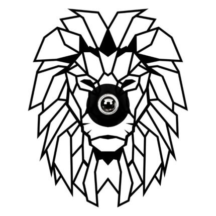 Βρες το Απλίκα τοίχου Lion Megapap E27 MDF χρώμα μαύρο 39x12x49εκ. σε μοναδική τιμή στο clickforshop.gr