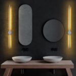 Απλίκα τοίχου Led Trooper Megapap μεταλλική χρώμα γκρι 7x10x91εκ. - Image 3