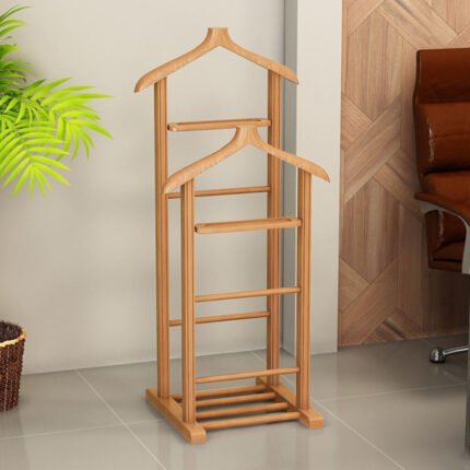 Βρες το Επιδαπέδια κρεμάστρα Beta II Megapap ξύλινη χρώμα φυσικό 48x35x120εκ. σε μοναδική τιμή στο clickforshop.gr