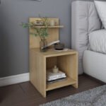 Βρες το Κομοδίνο Ulman Megapap χρώμα sapphire oak 35x37x72εκ. σε μοναδική τιμή στο clickforshop.gr