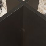 Τραπεζάκι σαλονιού Vetrino Megapap γυάλινο χρώμα black wood 105x65x40εκ. - Image 5