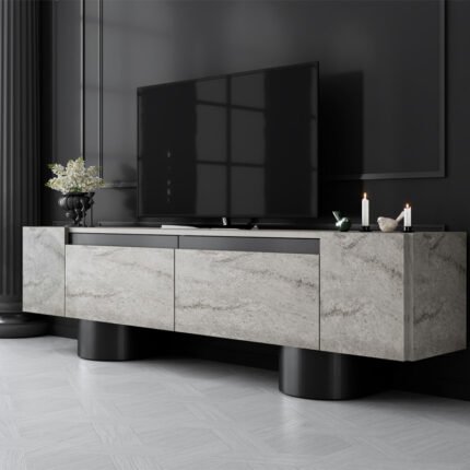 Βρες το Έπιπλο τηλεόρασης Haven Megapap χρώμα travertine 180x30x50εκ. σε μοναδική τιμή στο clickforshop.gr