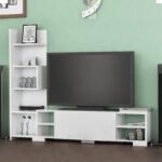 Βρες το Έπιπλο τηλεόρασης Pera Megapap χρώμα λευκό 160x29