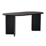 Τραπέζι Sablin Megapap χρώμα black wood 180x89,5x75εκ. - Image 3