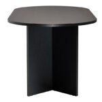 Τραπέζι Sablin Megapap χρώμα black wood 180x89,5x75εκ. - Image 4