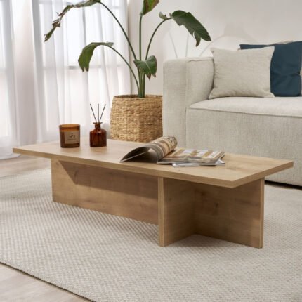 Βρες το Τραπεζάκι σαλονιού Harbor Megapap χρώμα sapphire oak 120x45x30εκ. σε μοναδική τιμή στο clickforshop.gr