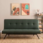 Καναπές - κρεβάτι Zola Megapap τριθέσιος υφασμάτινος χρώμα πράσινο 180x64x78εκ. - Image 4