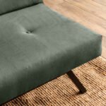 Καναπές - κρεβάτι Zola Megapap τριθέσιος υφασμάτινος χρώμα πράσινο 180x64x78εκ. - Image 5