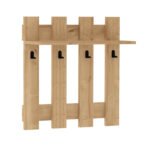 Κρεμάστρα τοίχου Carina Megapap χρώμα sapphire oak 70x18x70εκ. - Image 2