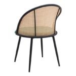 Σετ τραπεζαρία 5τμχ Rubes - Jacob Megapap χρώμα γκρι σκυροδέματος - κυπαρισσί Ø100x78εκ. - Image 3