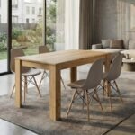 Βρες το Σετ τραπεζαρία 5τμχ Darlen - Nova Megapap χρώμα sapphire oak - cappuccino 125x72x74εκ. σε μοναδική τιμή στο clickforshop.gr