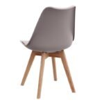 Σετ τραπεζαρία 5τμχ Darlen - Viva Megapap χρώμα sapphire oak - cappuccino 125x72x74εκ. - Image 3