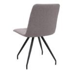 Σετ τραπεζαρία 5τμχ Darlen - Bianca Megapap χρώμα sapphire oak - ανοιχτό μπεζ 125x72x74εκ. - Image 3