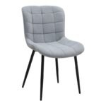 Σετ τραπεζαρία 5τμχ Darlen - Chiara Megapap χρώμα sapphire oak - γκρι 125x72x74εκ. - Image 2