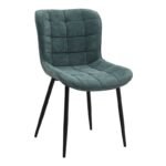 Σετ τραπεζαρία 5τμχ Darlen - Chiara Megapap χρώμα sapphire oak - πράσινο 125x72x74εκ. - Image 2