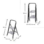 Σκαλοσκαμπό Class Perilla μεταλλικό 2 σκαλιών 45εκ. - Image 2