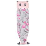 Σιδερώστρα ρούχων Adriana Perilla μεταλλική χρώμα ροζ 125x45x93εκ. - Image 3