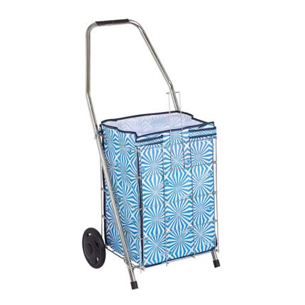 Βρες το Καρότσι λαϊκής Perilla Mini μεταλλικό πτυσσόμενο χρώμα ασημί 48 λίτρα 35x28x92εκ. σε μοναδική τιμή στο clickforshop.gr