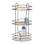 Βρες το Ραφιέρα μπάνιου γωνιακή Perilla μεταλλική χρώμα μαύρο 20x20x52εκ. σε μοναδική τιμή στο clickforshop.gr