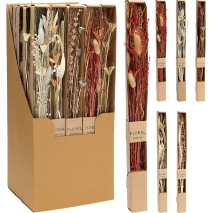 Βρες το Αποξηραμένα Λουλούδια ArteLibre Σε Συσκευασία Δώρου 4.5X4.5x60cm Σε 5 Ποικιλίες σε μοναδική τιμή στο clickforshop.gr