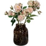 Βάζο ArteLibre Καφέ Γυαλί 16x16x22cm - Image 2