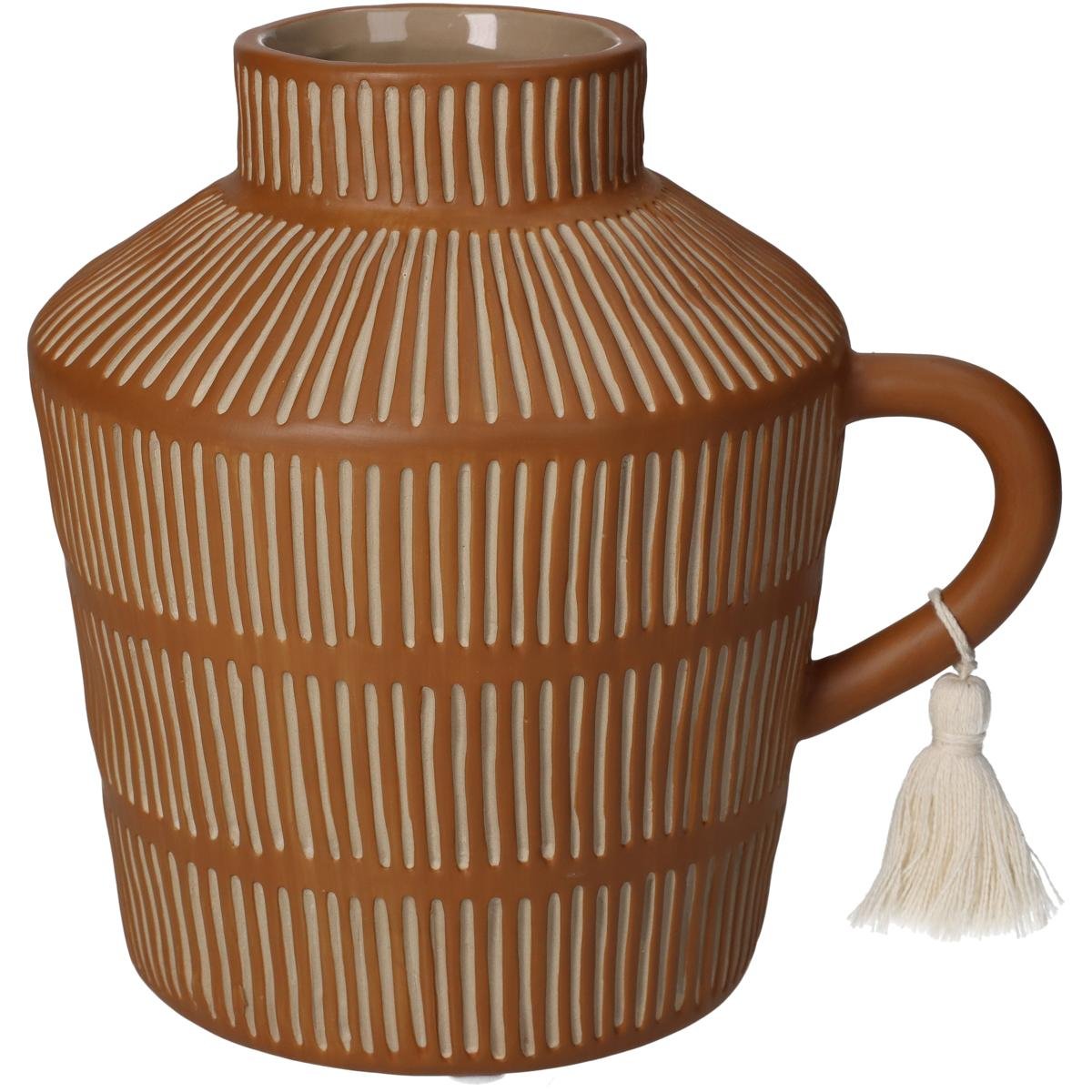 Βάζο ArteLibre Καφέ Κεραμικό 18.4x14.8x17.9cm Βρες το Βάζο ArteLibre Καφέ Κεραμικό 18.4x14.8x17.9cm σε μοναδική τιμή στο clickforshop.gr