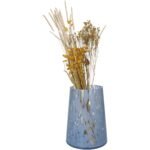 Βάζο ArteLibre Μπλε Γυαλί 14.5x14.5x19cm - Image 2