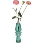 Βάζο ArteLibre Πράσινο Γυαλί 7x7x25cm - Image 2