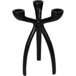 Βρες το Κηροπήγιο ArteLibre Μαύρο Αλουμίνιο 14x14x23cm σε μοναδική τιμή στο clickforshop.gr