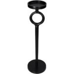 Βρες το Κηροπήγιο ArteLibre Μαύρο Αλουμίνιο 11.5x11.5x40.5cm σε μοναδική τιμή στο clickforshop.gr