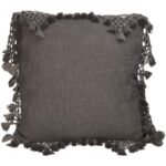 Βρες το Μαξιλάρι ArteLibre Με Φούντες Γκρι Βαμβακερό 45x45cm σε μοναδική τιμή στο clickforshop.gr