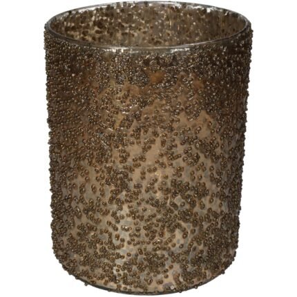 Βρες το Κηροπήγιο ArteLibre Χρυσό Γυαλί 16x16x21cm σε μοναδική τιμή στο clickforshop.gr