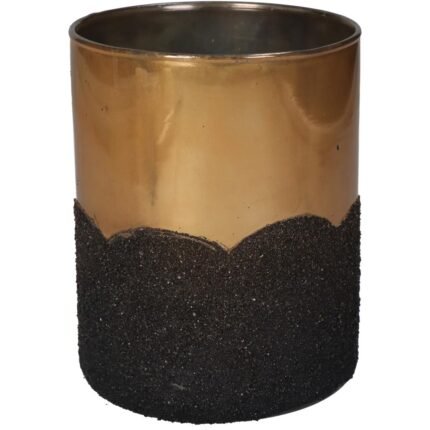 Βρες το Κηροπήγιο ArteLibre Χρυσό Γυαλί 10x10x13cm σε μοναδική τιμή στο clickforshop.gr