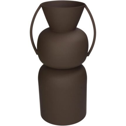 Βρες το Βάζο ArteLibre Καφέ Μέταλλο 19x15.5x34cm σε μοναδική τιμή στο clickforshop.gr