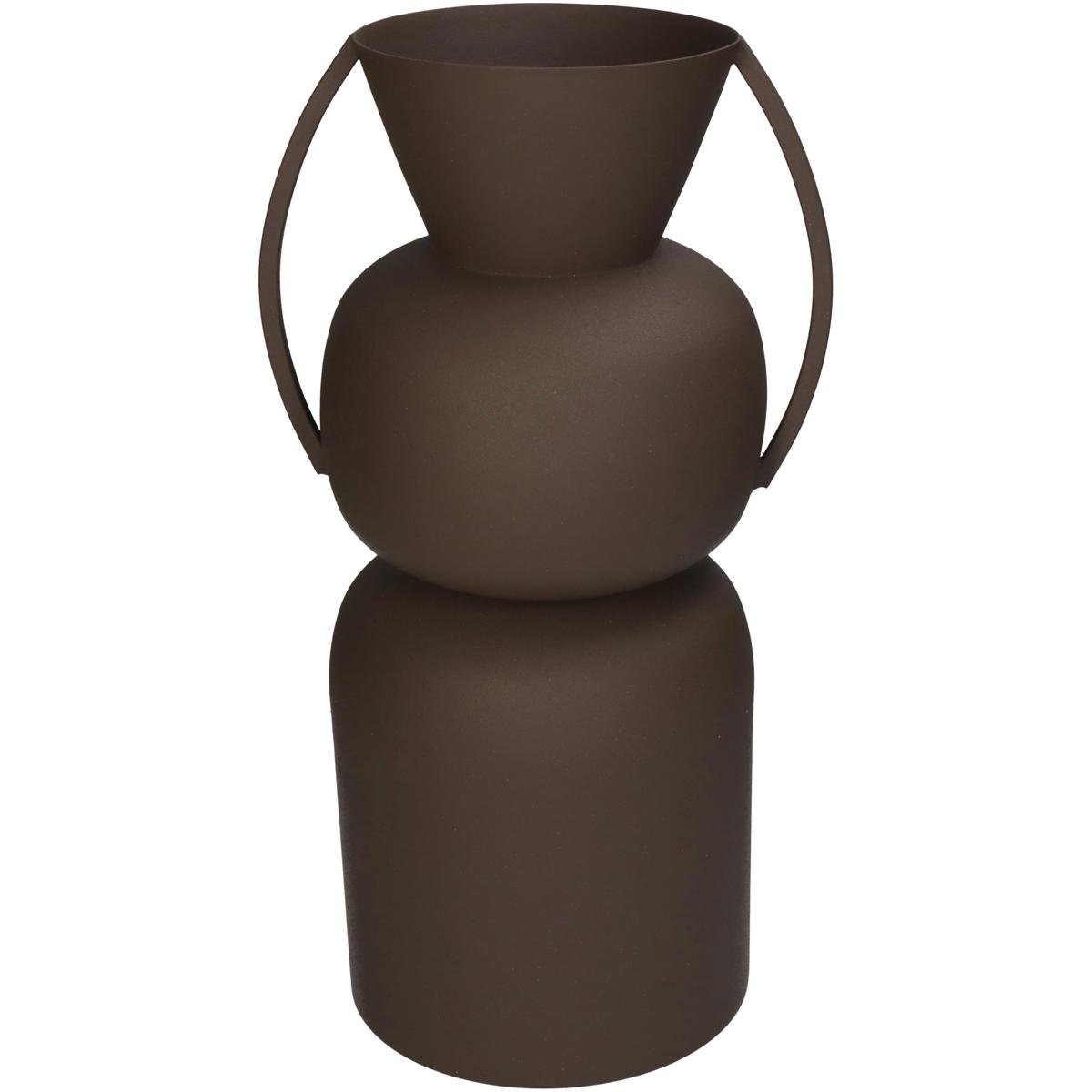 Βάζο ArteLibre Καφέ Μέταλλο 19x15.5x34cm Βρες το Βάζο ArteLibre Καφέ Μέταλλο 19x15.5x34cm σε μοναδική τιμή στο clickforshop.gr