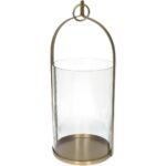 Βρες το Φανάρι ArteLibre Χρυσό Μέταλλο 21x20x49cm σε μοναδική τιμή στο clickforshop.gr