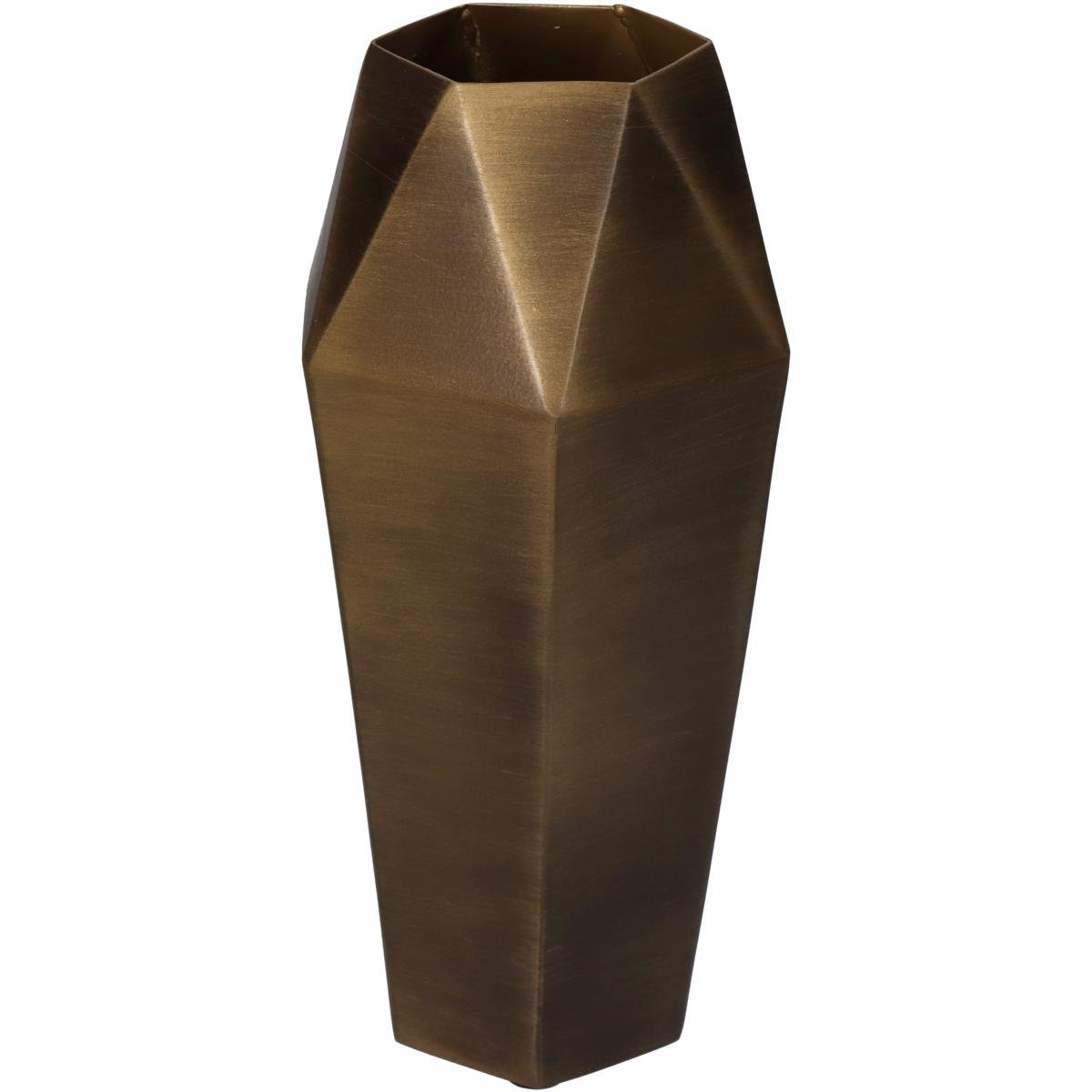 Βάζο ArteLibre Μπρονζέ Μέταλλο 11.5x11.5x25.5cm Βρες το Βάζο ArteLibre Μπρονζέ Μέταλλο 11.5x11.5x25.5cm σε μοναδική τιμή στο clickforshop.gr