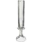 Βρες το Βάζο ArteLibre Φλάουτο Χειροποίητο Διάφανο Γυαλί 8.5x8.5x33cm σε μοναδική τιμή στο clickforshop.gr
