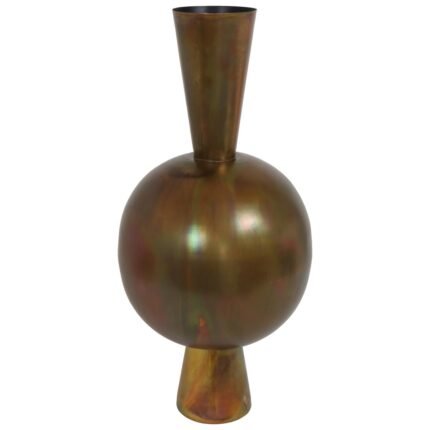 Βρες το Βάζο ArteLibre Μπρονζέ Μέταλλο 40x40x85cm σε μοναδική τιμή στο clickforshop.gr