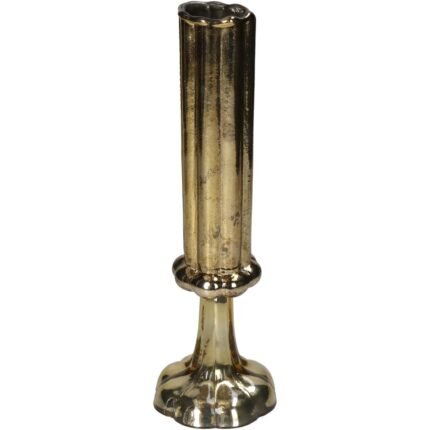 Βρες το Βάζο ArteLibre Φλάουτο Χρυσό Γυαλί 9x9x26.5cm σε μοναδική τιμή στο clickforshop.gr