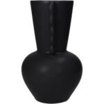 Βάζο ArteLibre Μαύρο Κεραμικό 13.7x13.7x22cm - Image 2