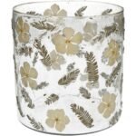 Βρες το Κηροπήγιο ArteLibre Αποξηραμένα Λουλούδια Διάφανο Γυαλί 15x15x15cm σε μοναδική τιμή στο clickforshop.gr