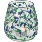 Κηροπήγιο ArteLibre Πολύχρωμο Γυαλί 11x11x11cm - Image 2